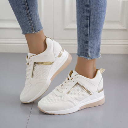 Sneakers Platform Wedge Heel Casual Shoes